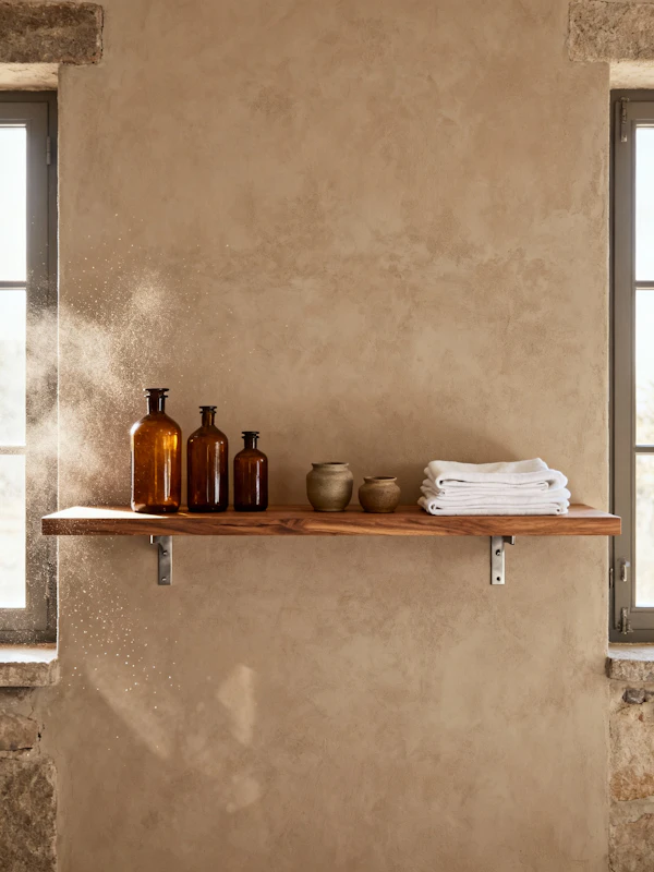 Rustic Shelf Display
