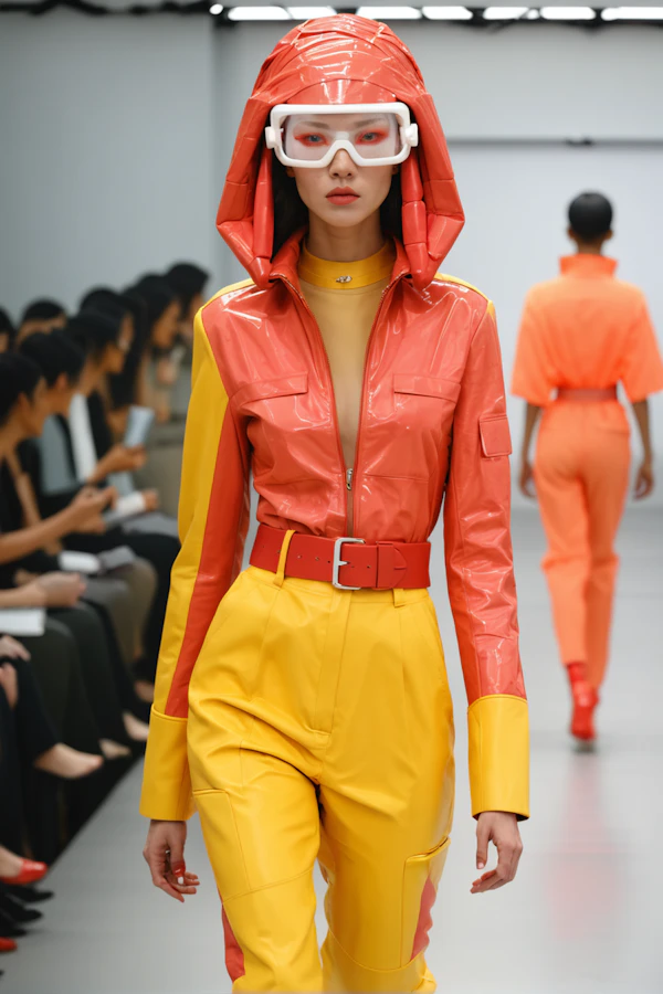 Futuristic Fashion Runway