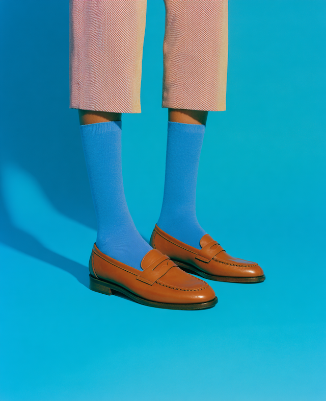 Stylish Footwear Close-Up