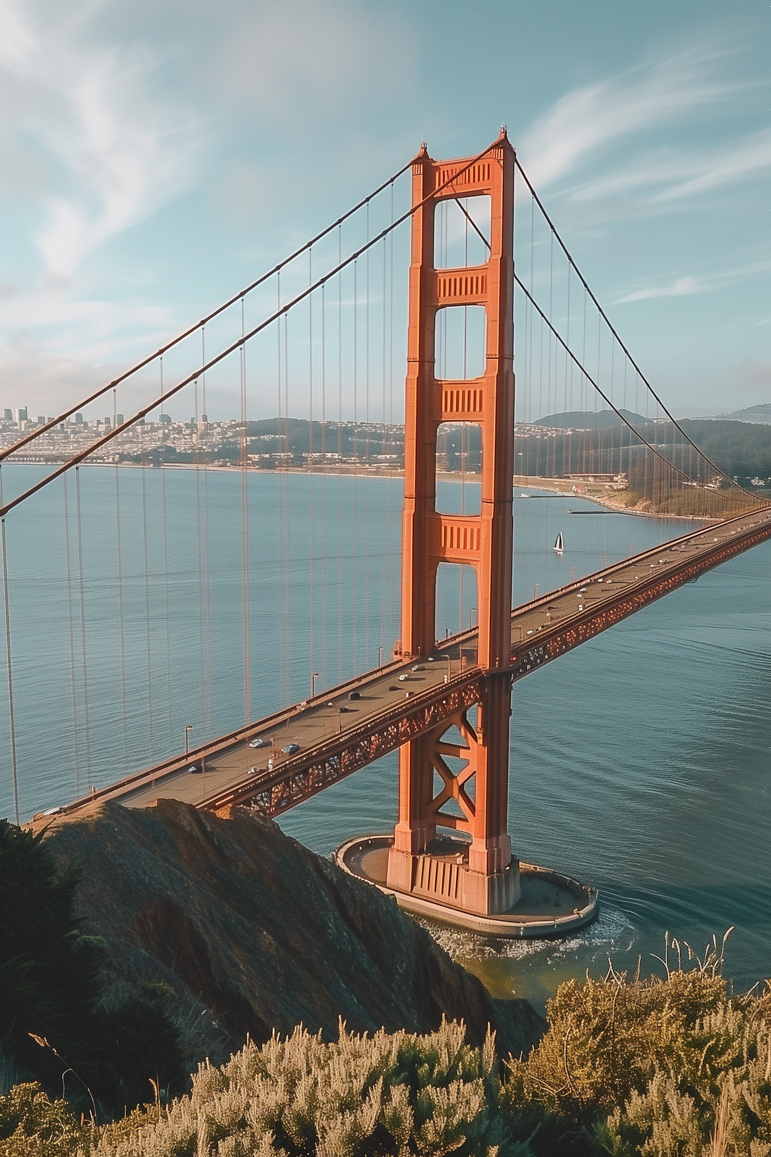 Golden Gate Bridge Panorama