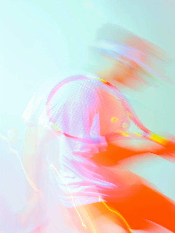 Abstract Tennis Motion