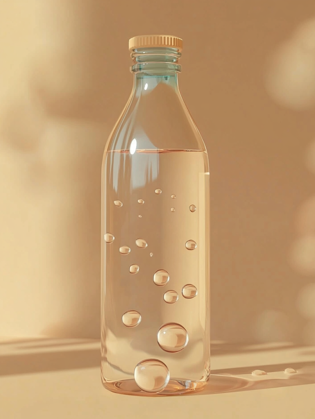 Minimalist Glass Bottle