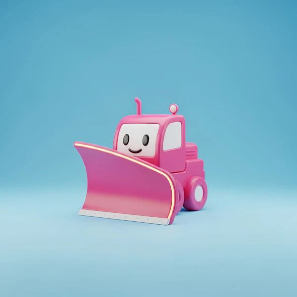 Cartoon Snowplow