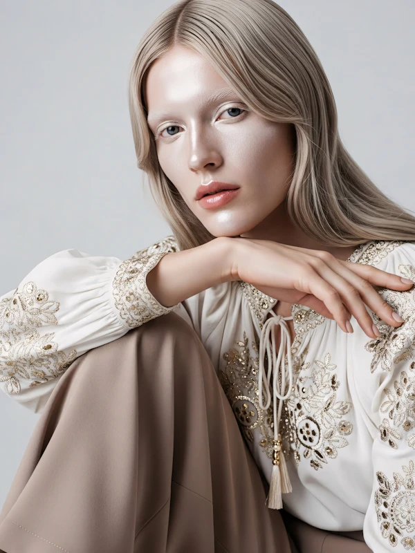 Elegant Seated Portrait