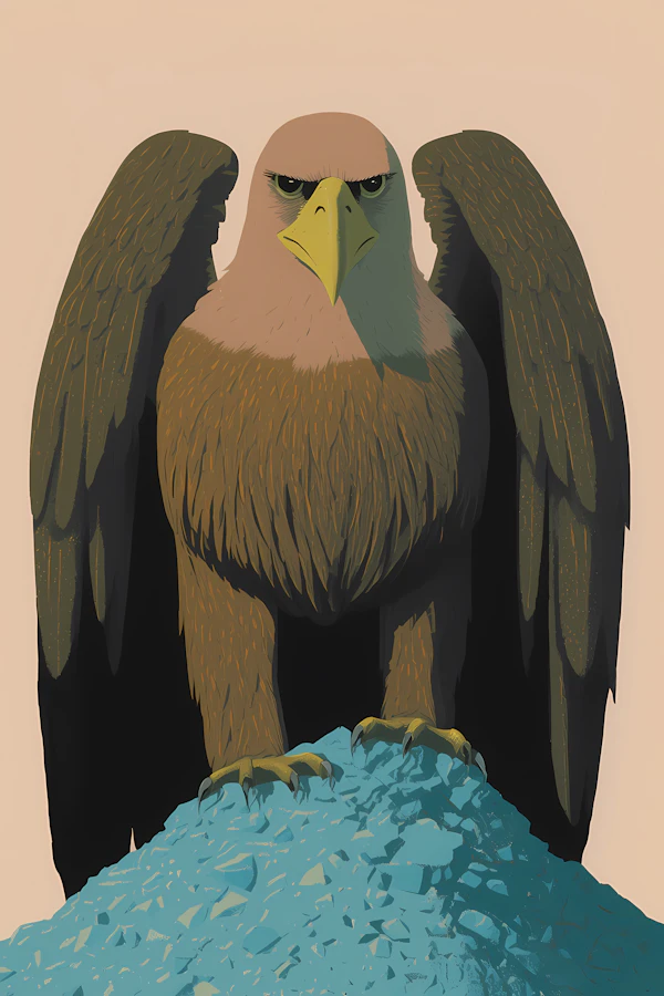 Majestic Eagle Illustration