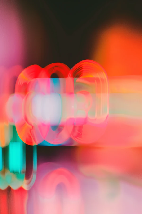 Neon Abstract Art
