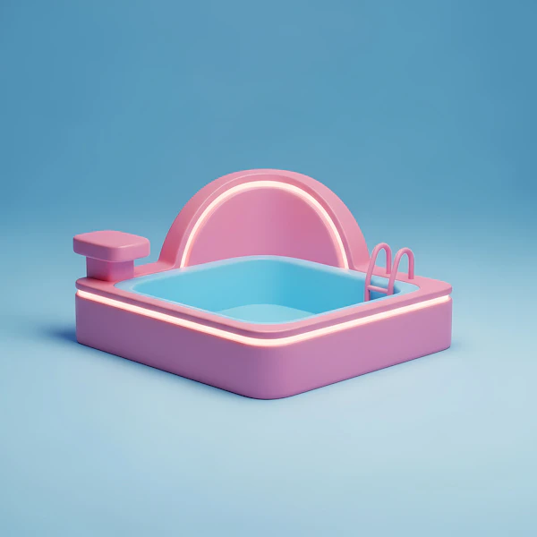 Futuristic Pool Design