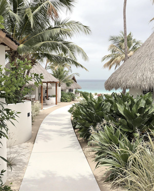 Tropical Resort Pathway
