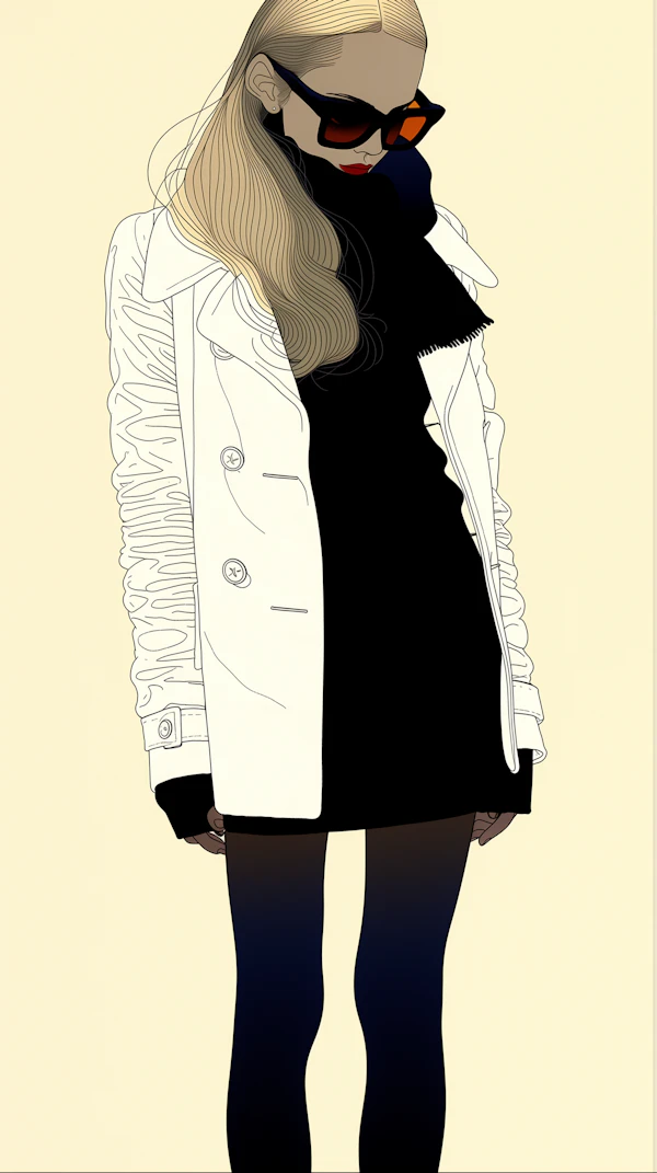 Stylish Individual Portrait