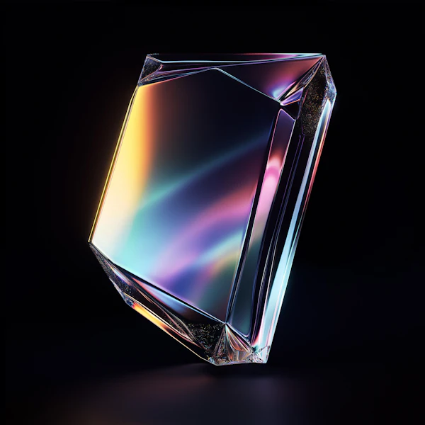 Futuristic Crystal Art