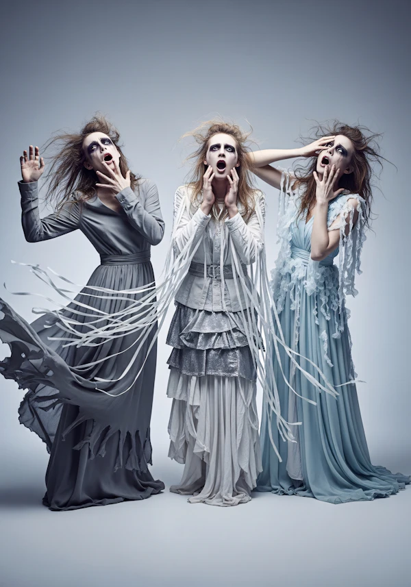 Ethereal Fashion Scene