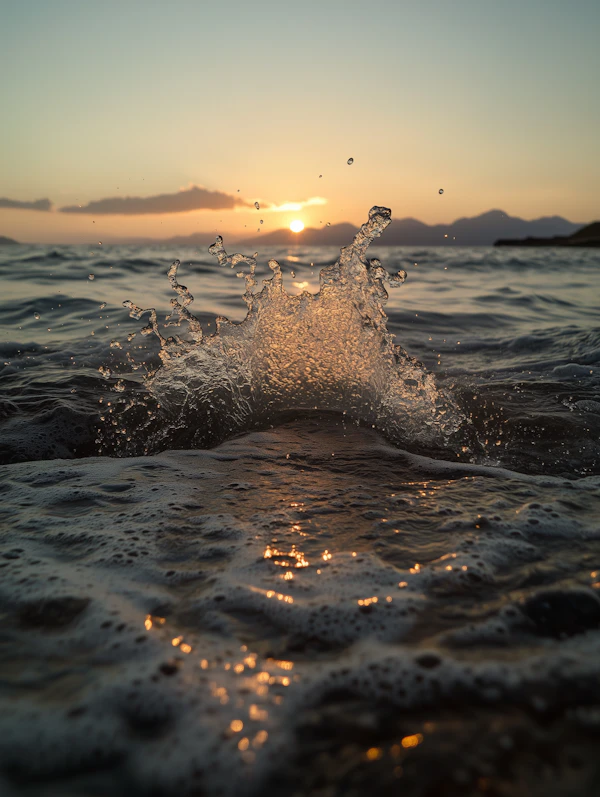 Golden Ocean Sunset
