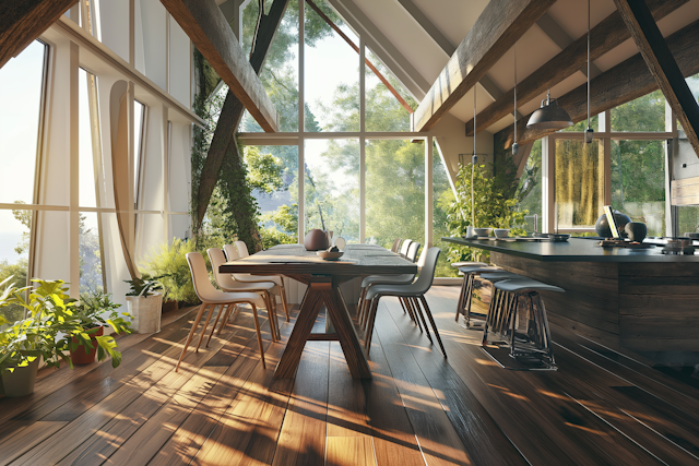 Modern Rustic Tranquility Kitchen