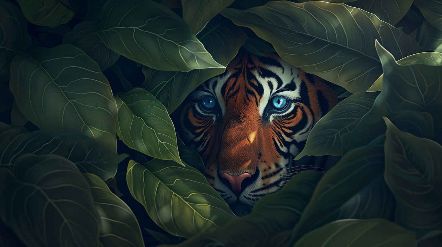 Tiger in Foliage