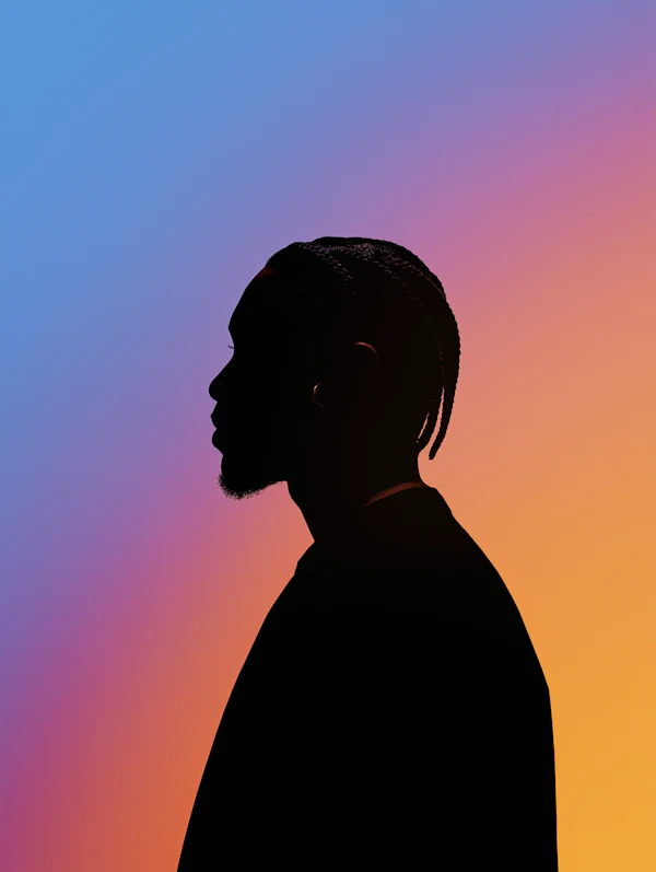 Silhouette with Gradient