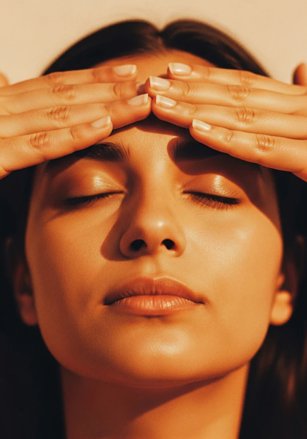 Serene Expression Close-Up