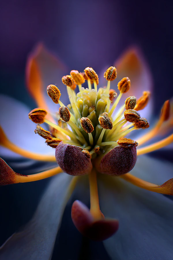 Macro Flower Center