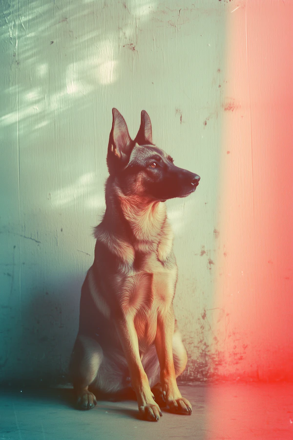 German Shepherd Portrait