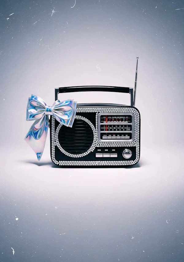 Rhinestone Radio Display