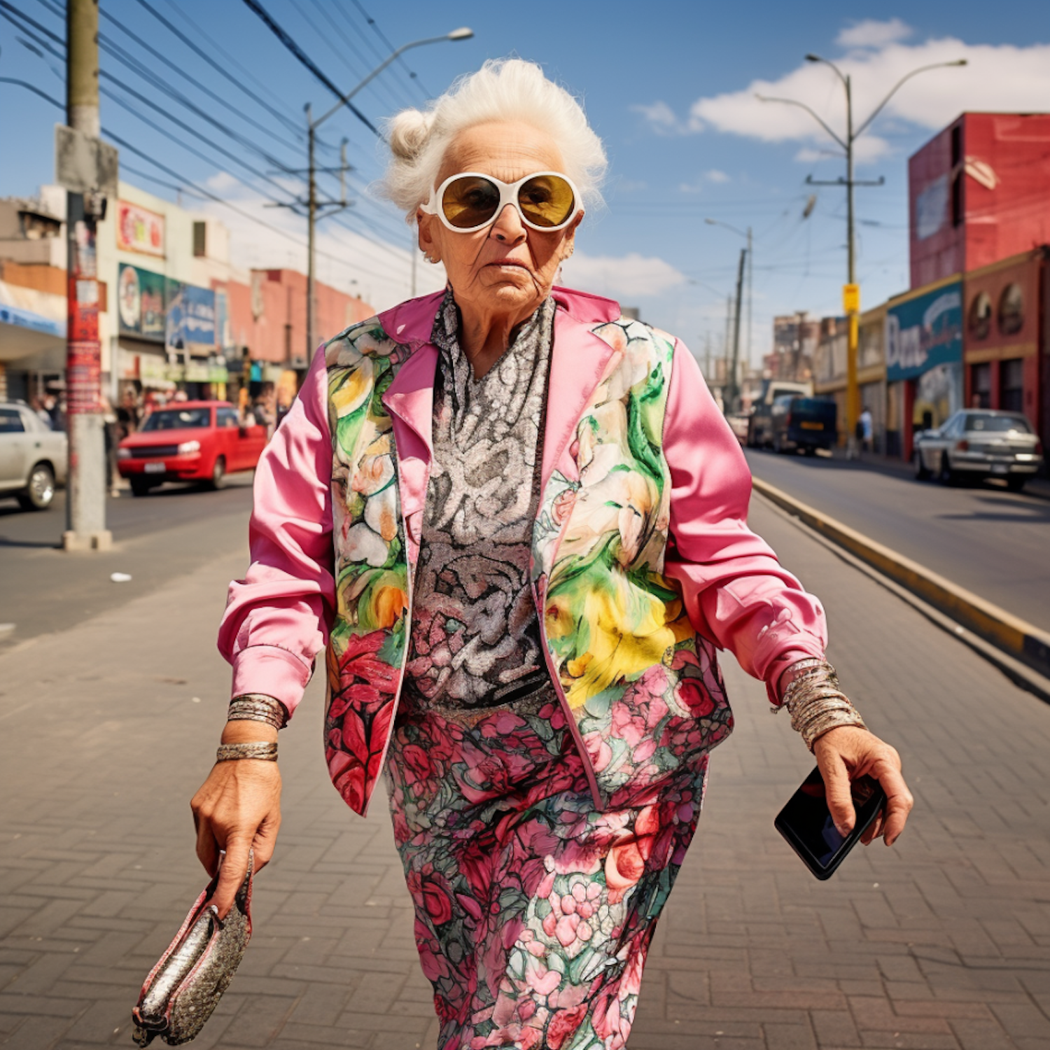 Urban Trendsetter Grandmother