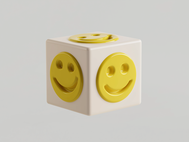 Smiley Cube Design