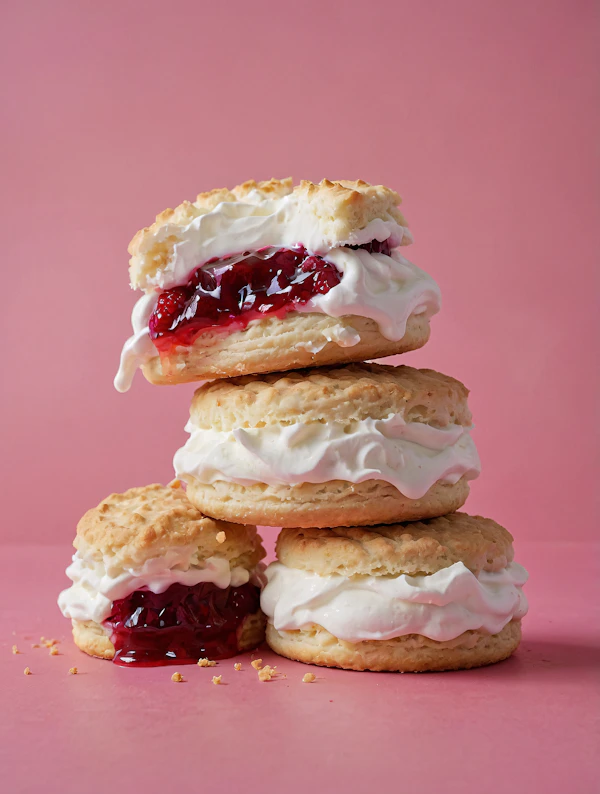 Golden Scones Stack