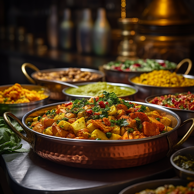 Traditional Indian Culinary Feast