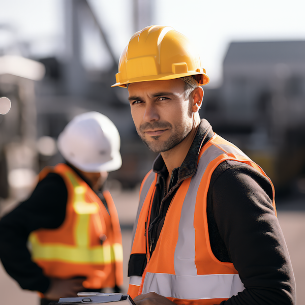 Confident Construction Worker