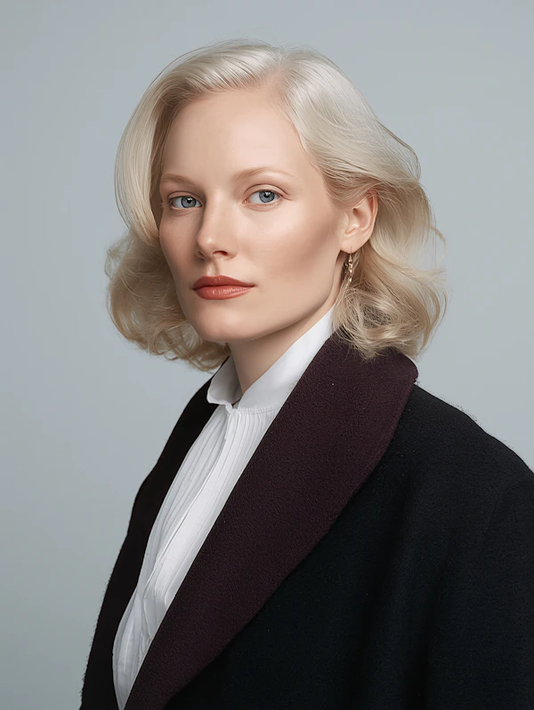 Blonde Woman Portrait