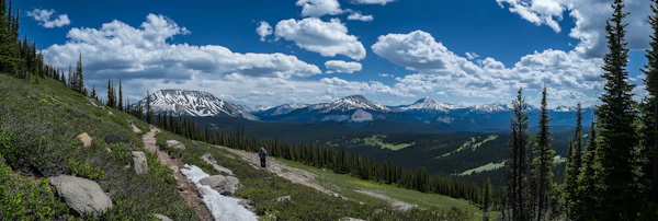 Mountainous Landscape View