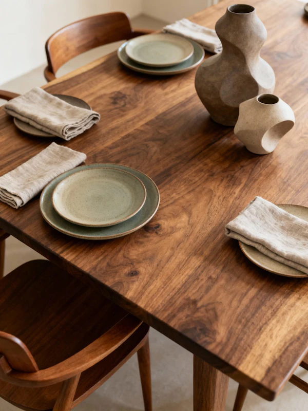 Minimalist Dining Setup