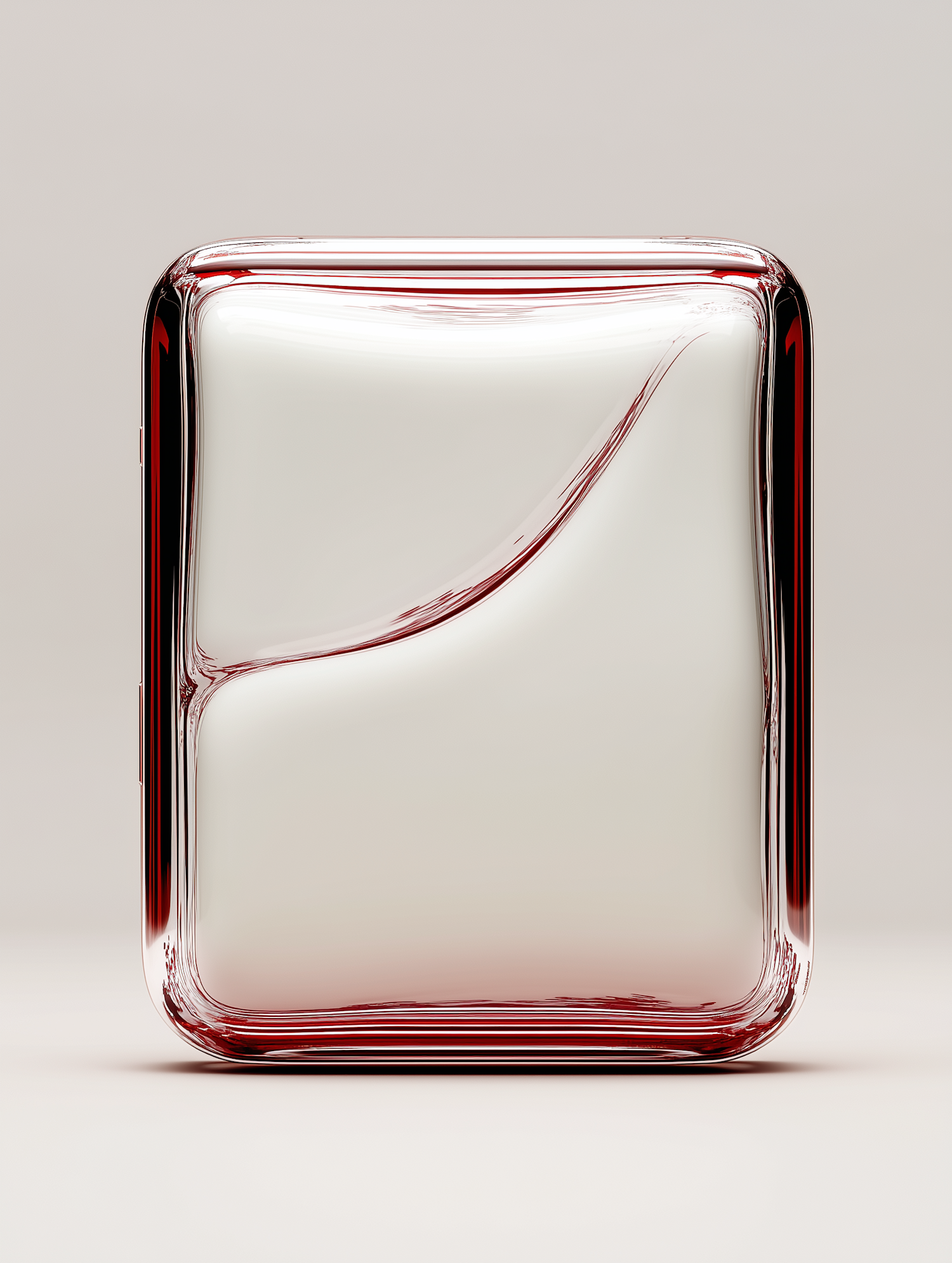 Futuristic Red Frame