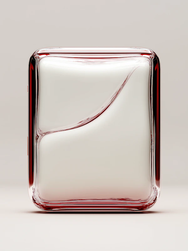Futuristic Red Frame