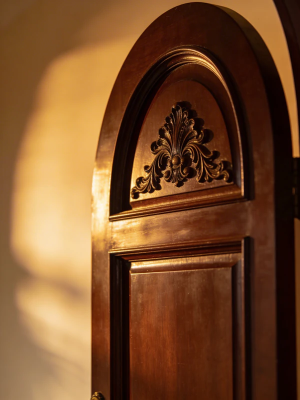 Ornate Wooden Door