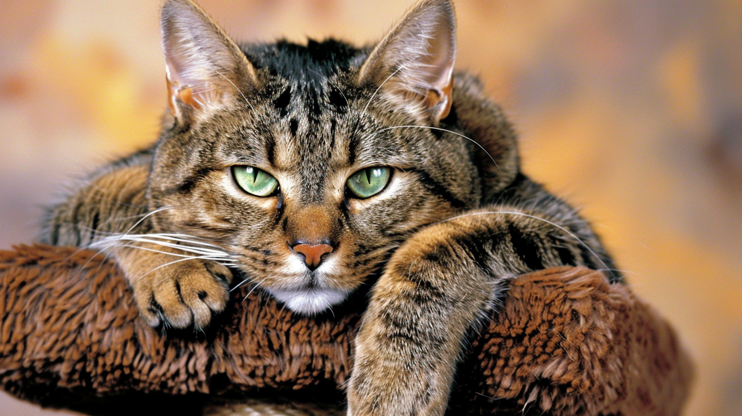 Serene Tabby Cat