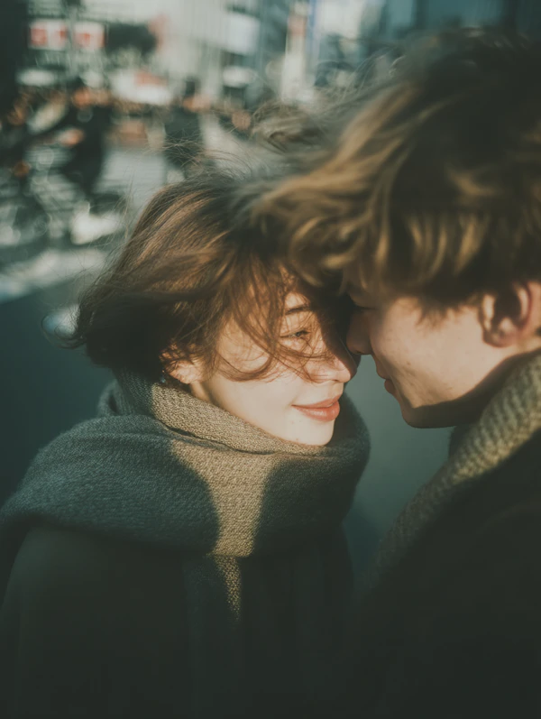 Intimate Urban Moment