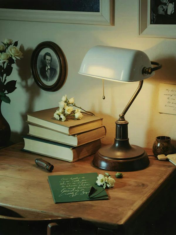 Vintage Desk Setup