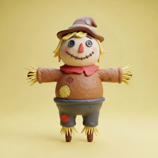 Cartoon Scarecrow