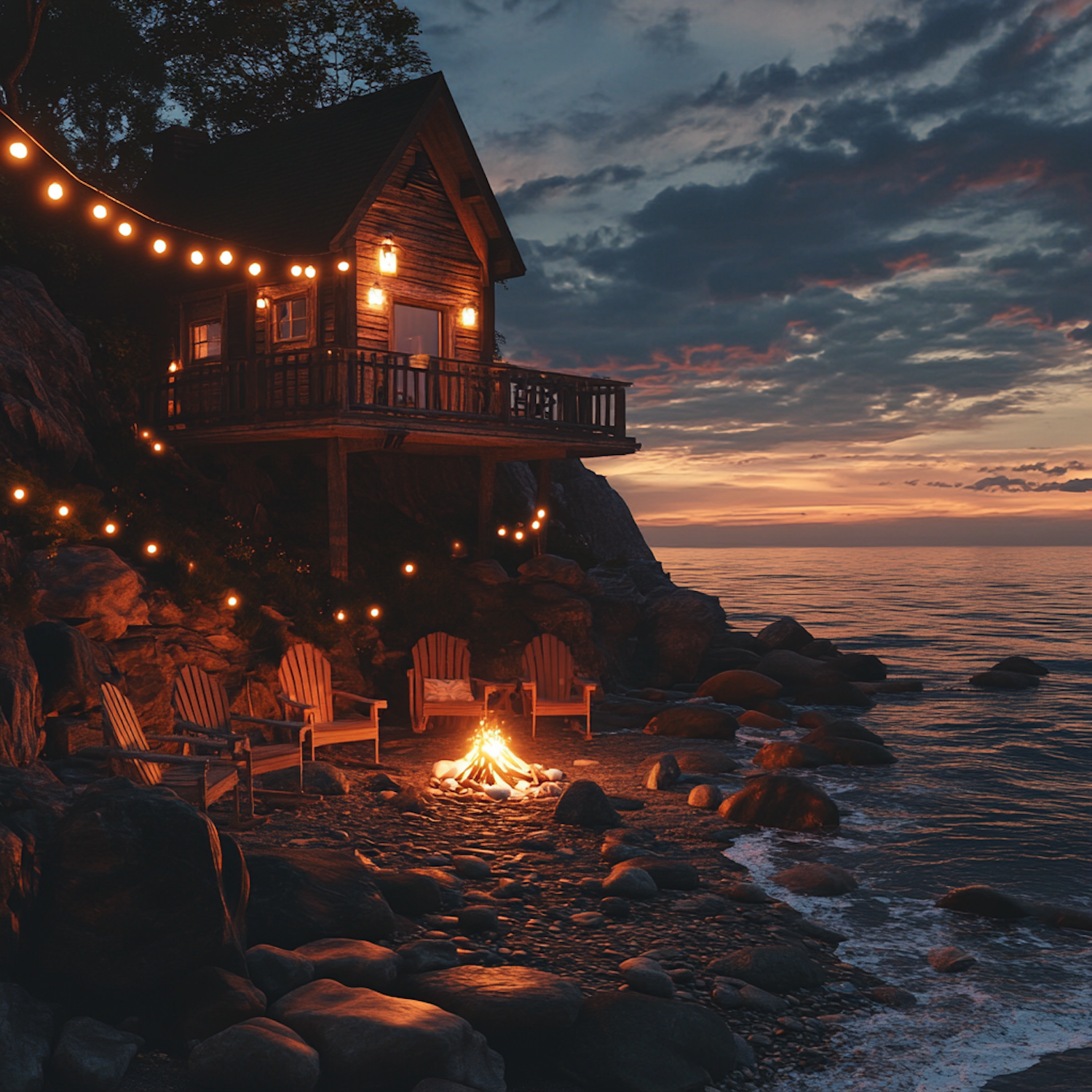 Cozy Cabin by the Shore