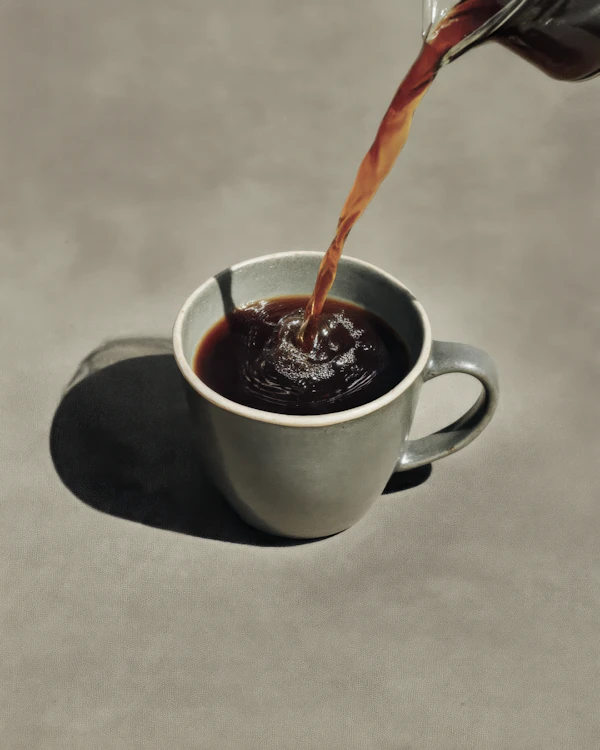 Pouring Coffee Art