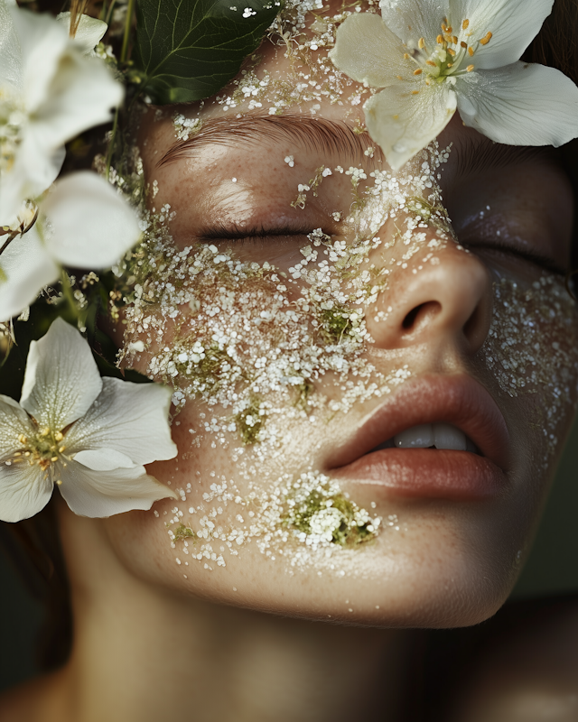 Ethereal Floral Portrait