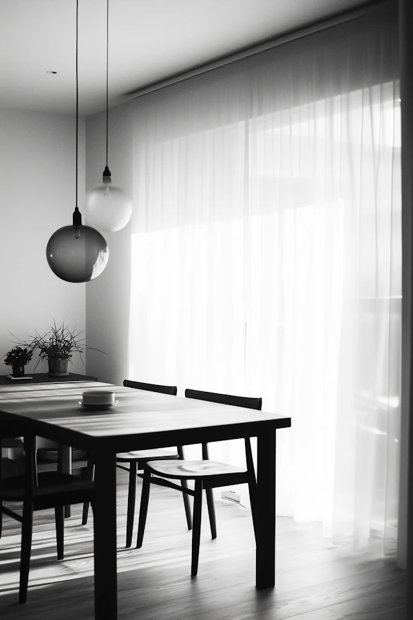 Minimalist Dining Area