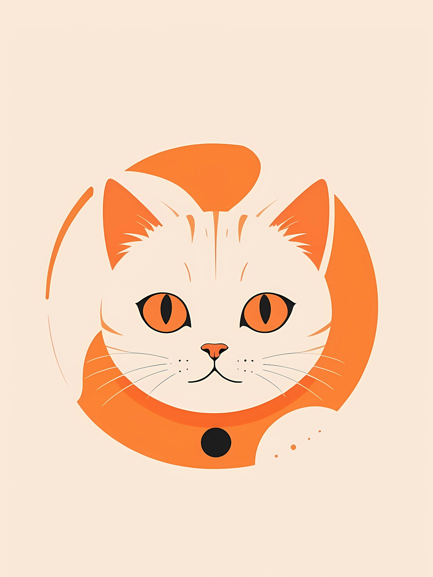 Stylized Cat Illustration