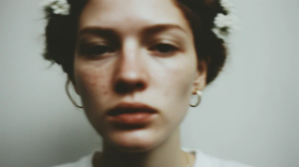 Dreamy Floral Portrait