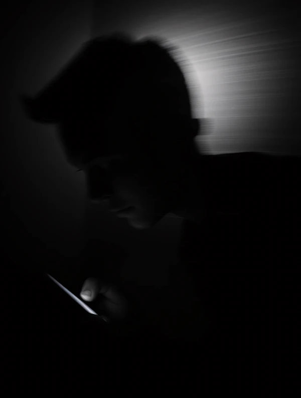 Silhouette with Screen