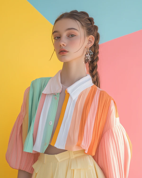 Colorful Fashion Portrait