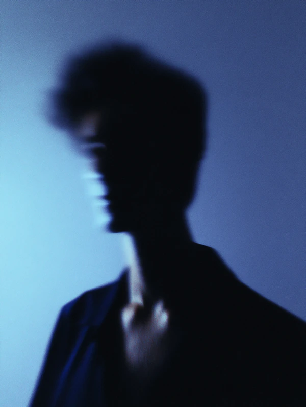 Silhouette in Blue