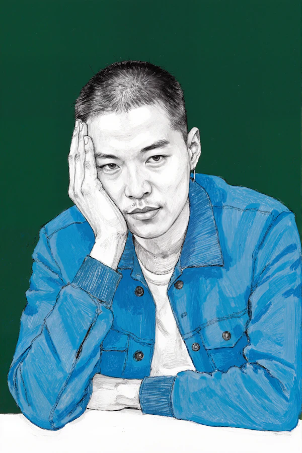 Contemplative Portrait