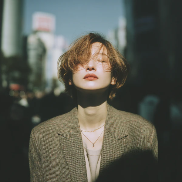 Urban Serenity Portrait
