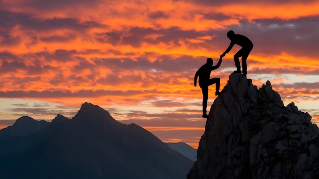 Sunset Mountain Climb